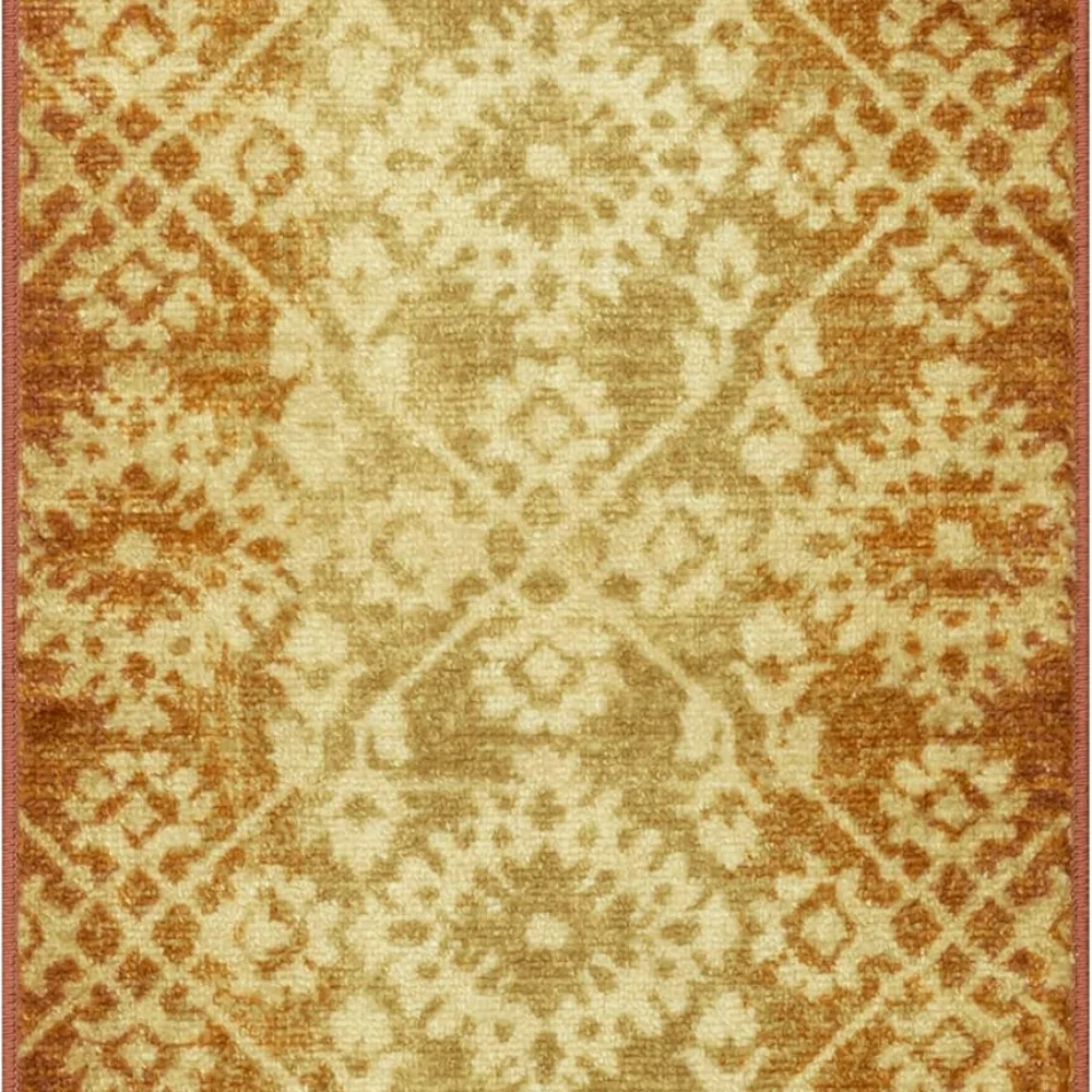 Arden Vintage Distressed Accent Rug, 1'8" x 2'10", Gold