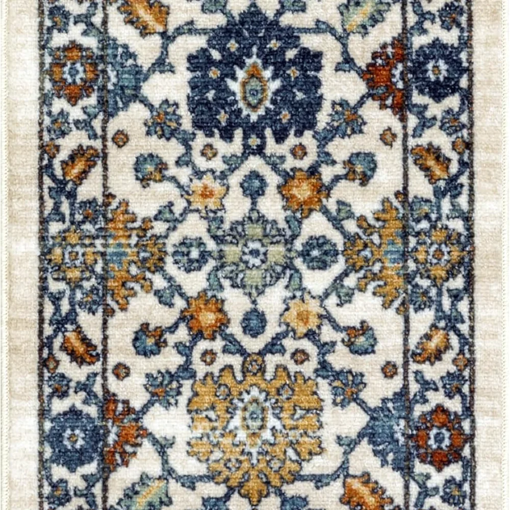 Benton Oriental Accent Rug, 20" x 34", Beige