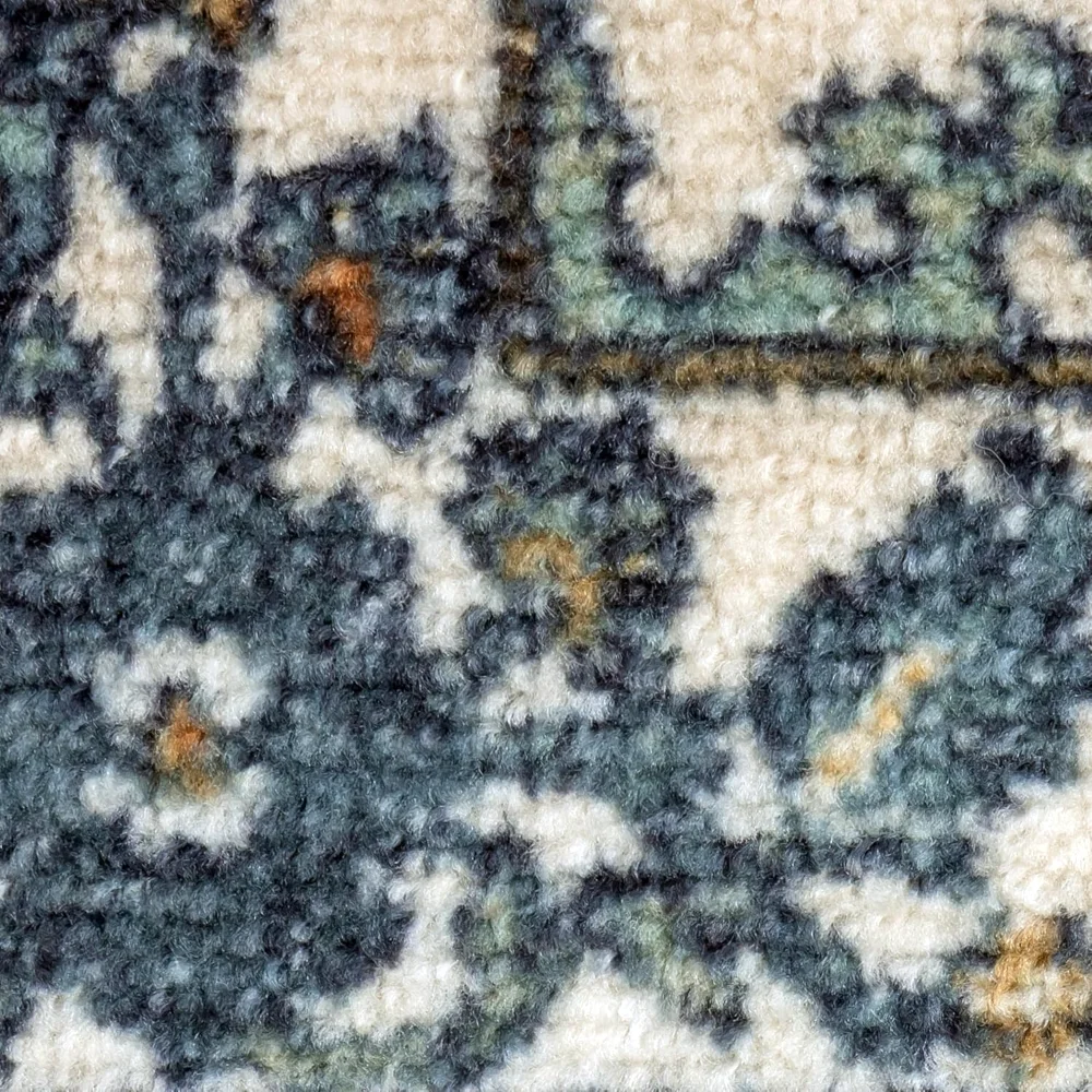 Benton Oriental Area Rug, 4'9" x 7', Beige, view 7