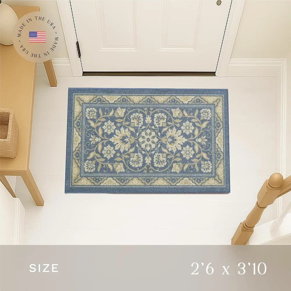 Classics Accent Rug, 2'6" x 3'10", Blue, view 2