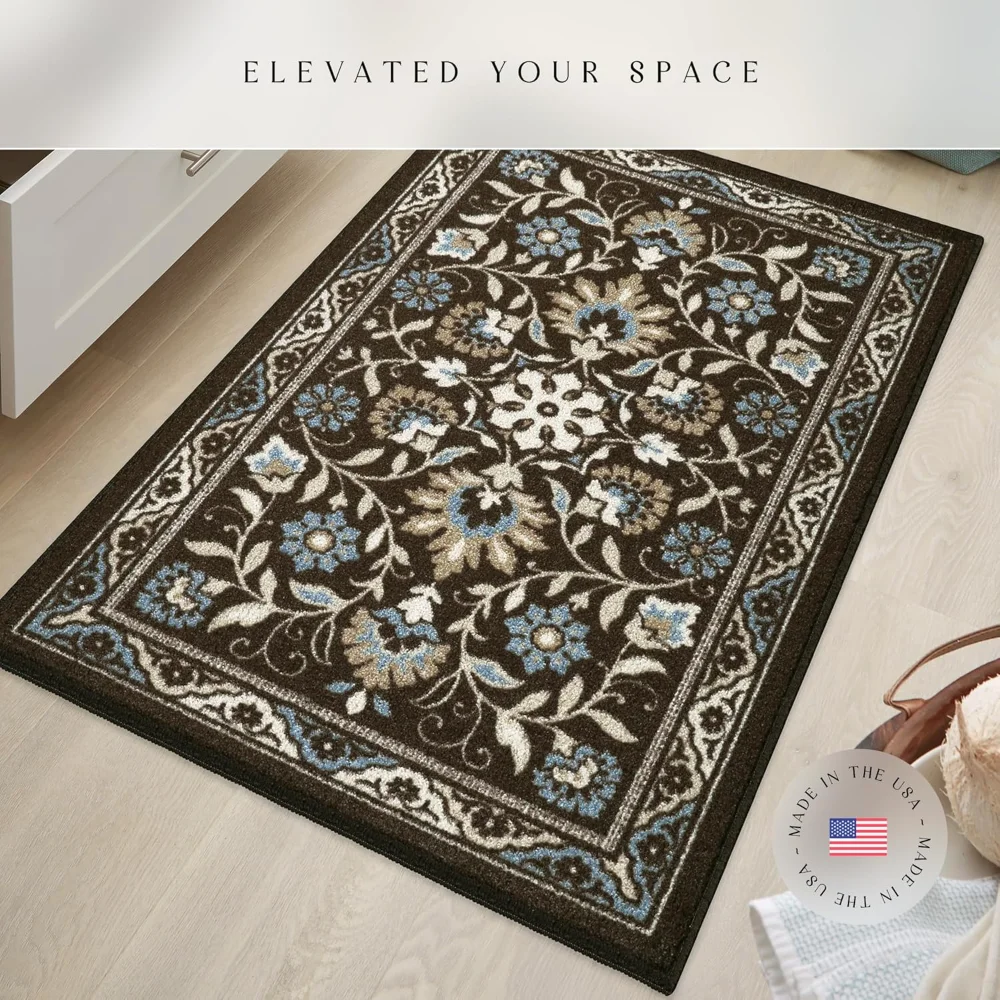 Classics Accent Rug, 2'6" x 3'10", Coffee Brown, view 3