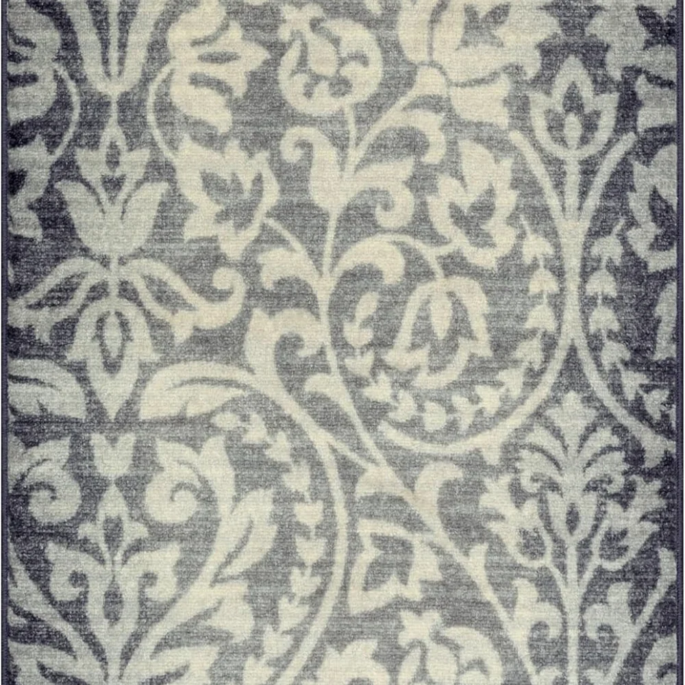 Exeter Floral Accent Rug, 2'6" x 3'10", Grey