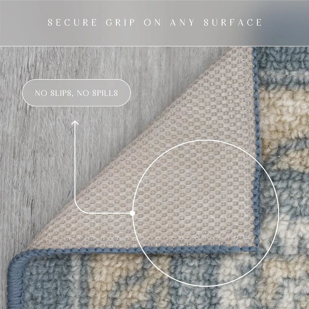 Florence Area Rug, 5' x 7', Blue, view 6