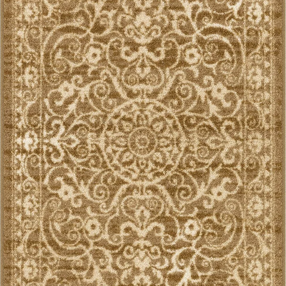 Pelham Vintage Medallion Accent Rug, 1'8" x 2'10", Khaki