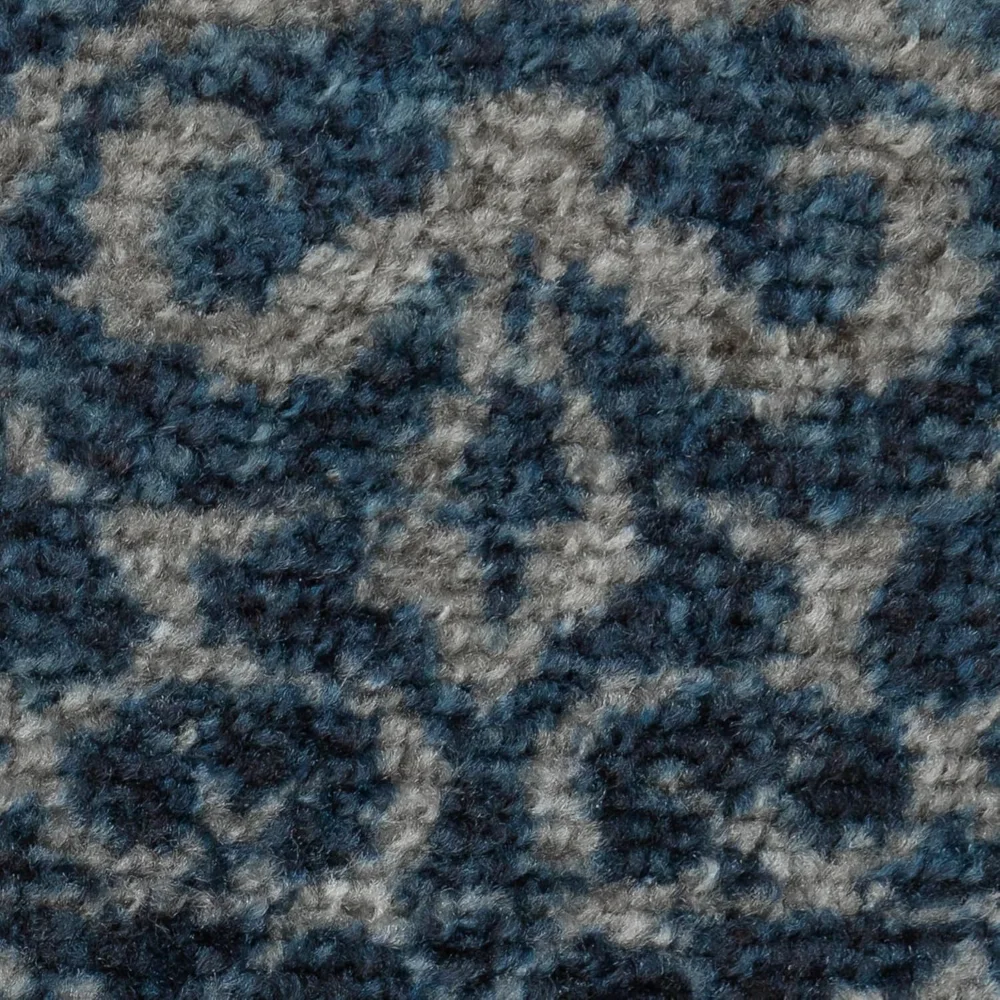 Pelham Vintage Medallion Accent Rug, 1'8" x 2'10", Navy, view 7