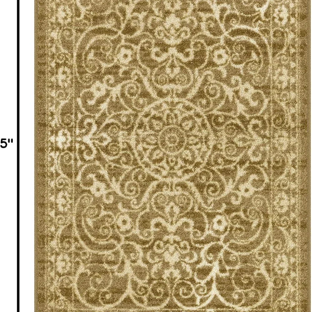 Pelham Vintage Medallion Pet Mat, 3'4" x 5', Khaki, view 2