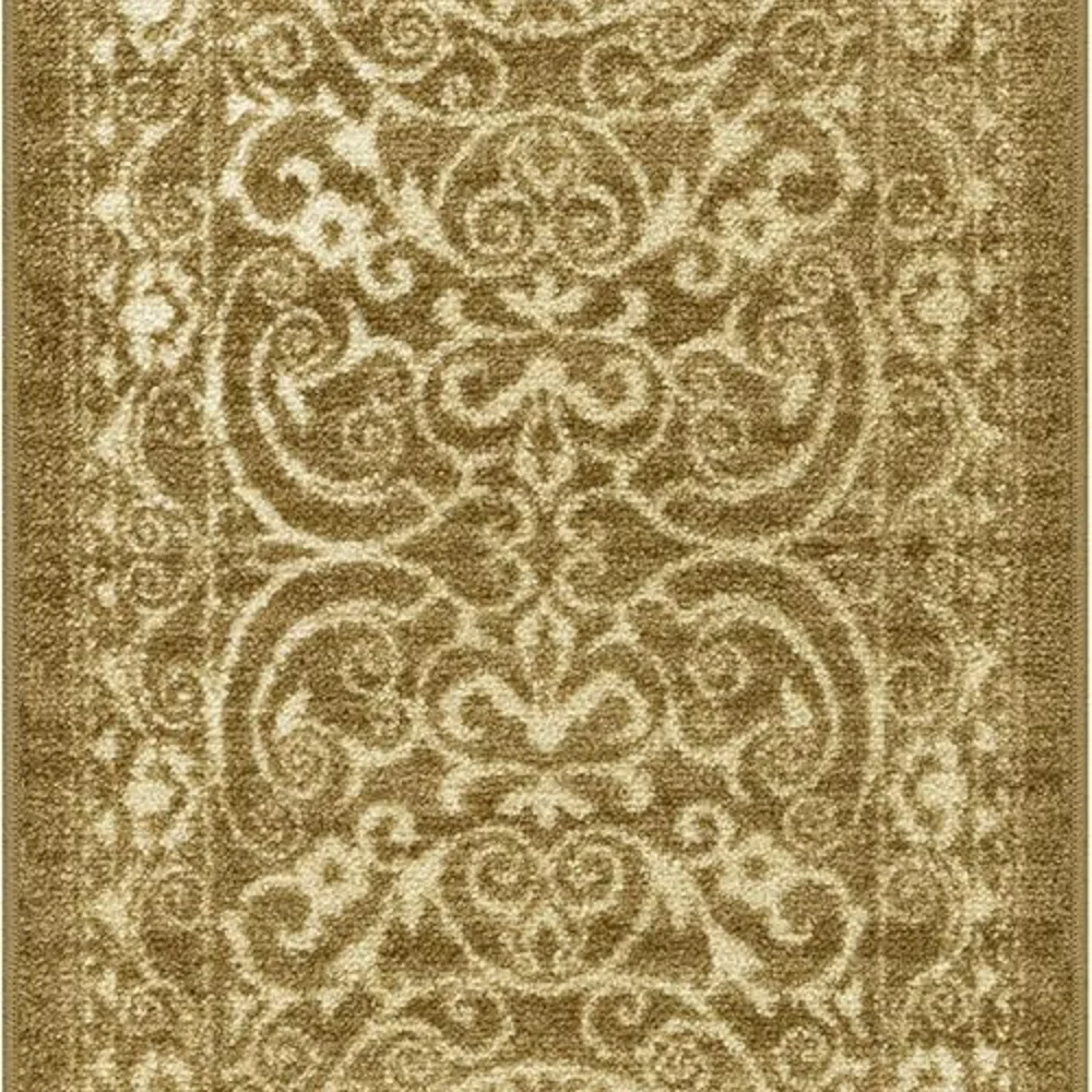 Pelham Vintage Medallion Runner, 2' x 6', Khaki
