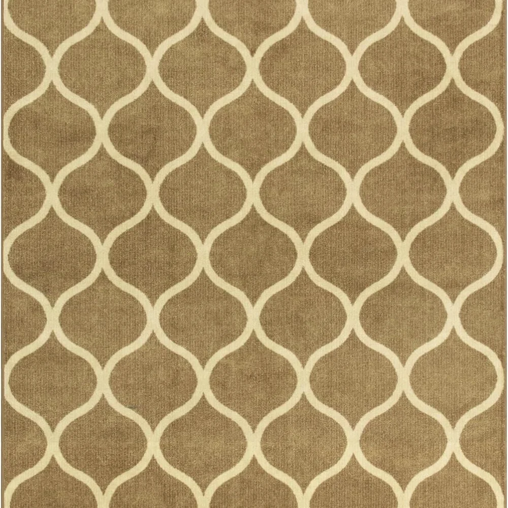 Rebecca Moroccan Trellis Area Rug, 34' x 20', Navy, view 4