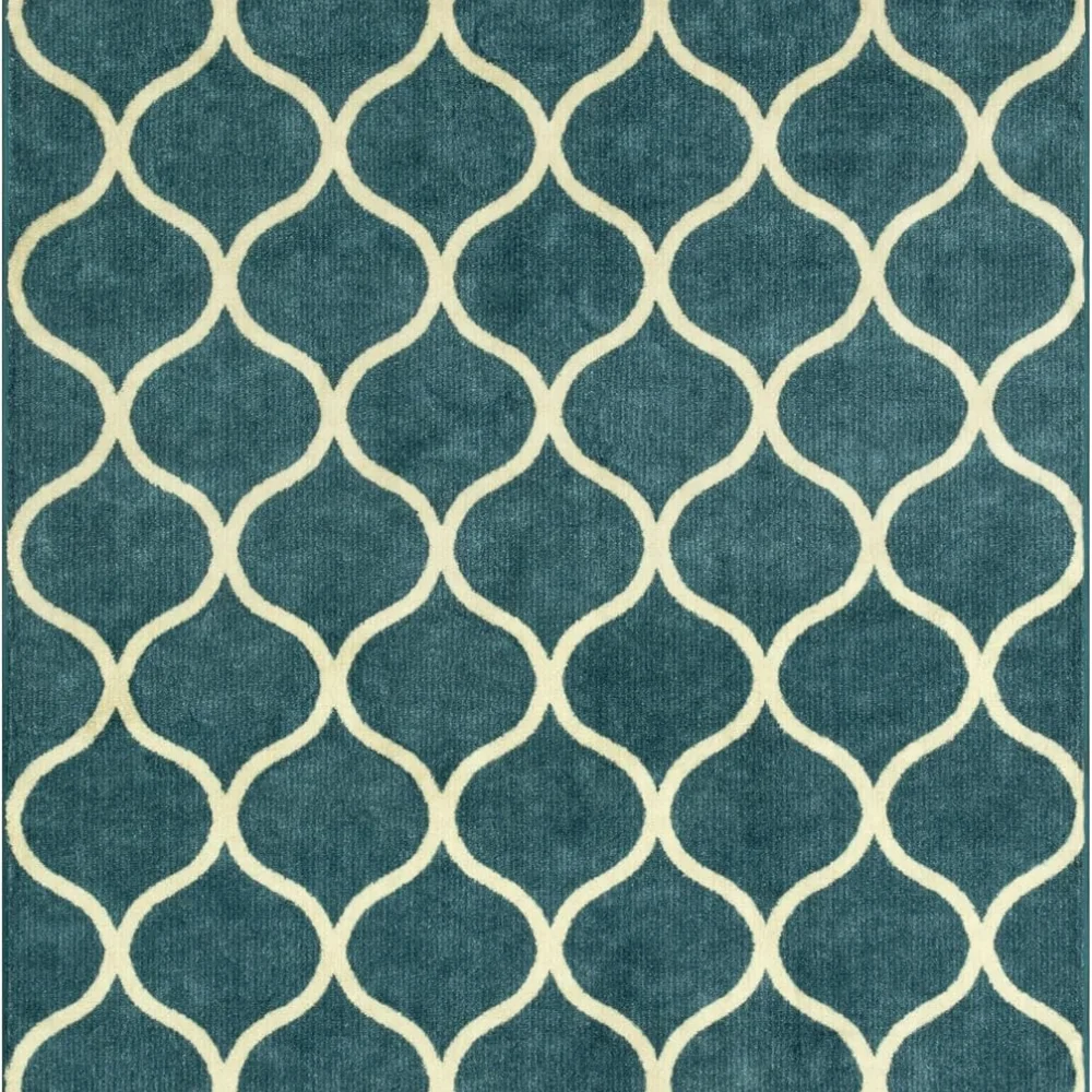 Rebecca Moroccan Trellis Runner, 2' x 6', Taupe, view 5
