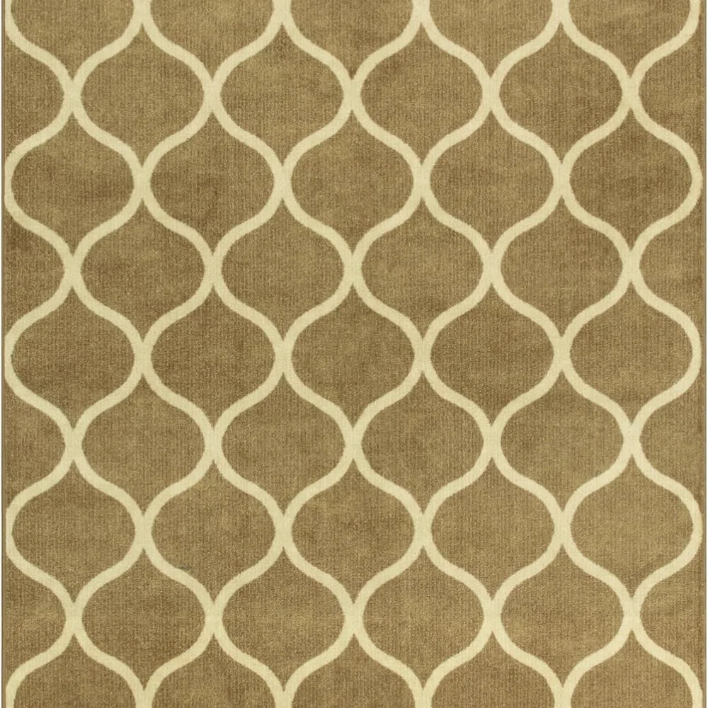 Rebecca Moroccan Trellis Runner, 2' x 6', Teal, view 3