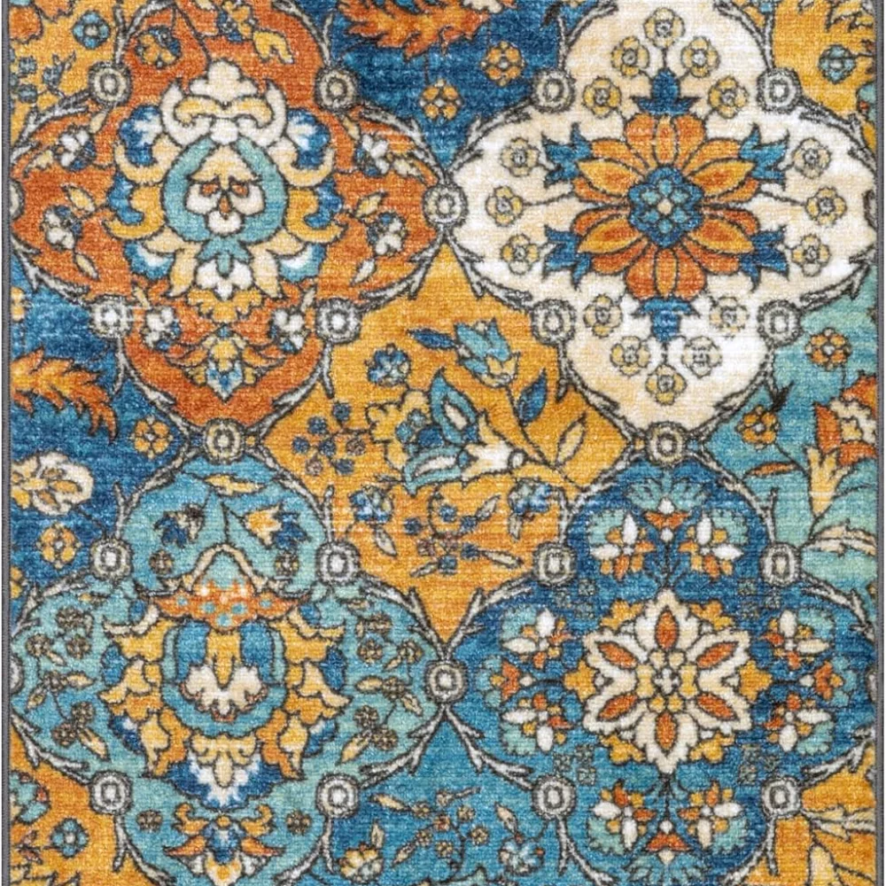 Sutton Oriental Accent Rug, 2'6" x 3'10", Blue