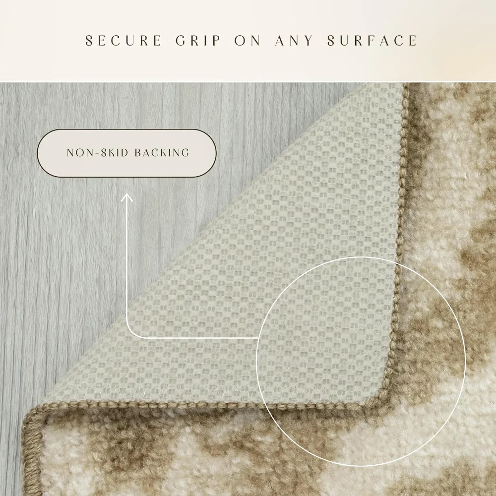 Vivian Medallion Accent Rug, 1'8" x 2'10", Beige, view 7