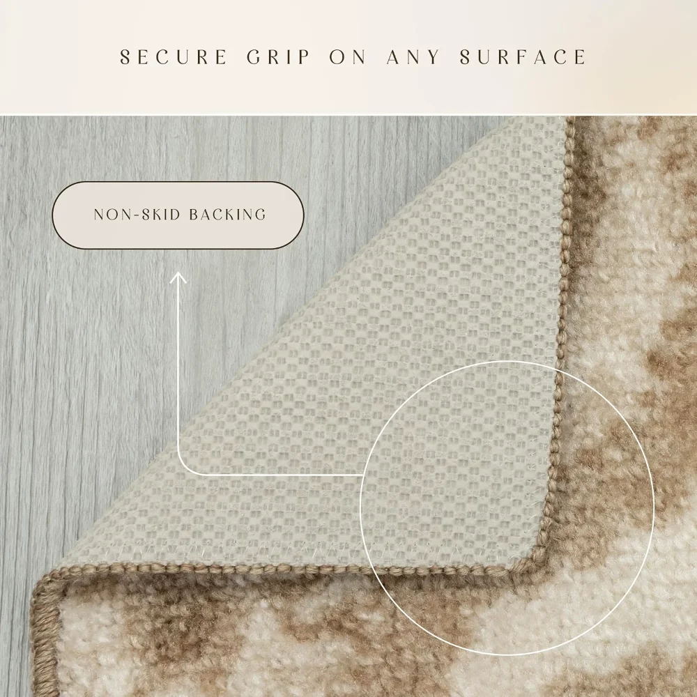 Vivian Medallion Accent Rug, 2'6" x 3'10", Beige, view 6
