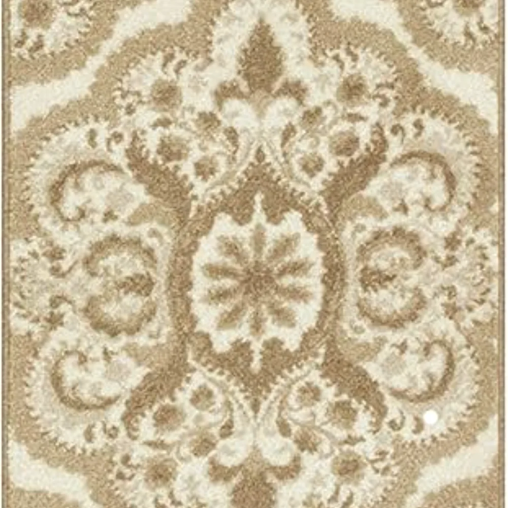 Vivian Medallion Runner, 2' x 10', Beige