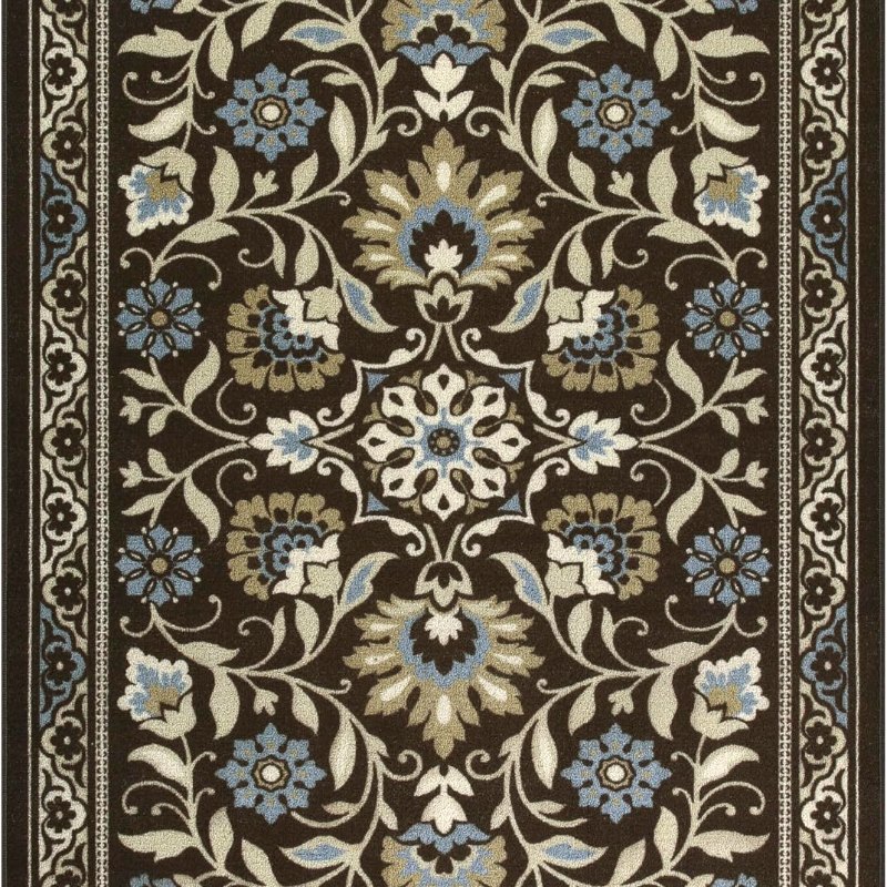 Florence Area Rug, 5' x 7', Coffee Brown