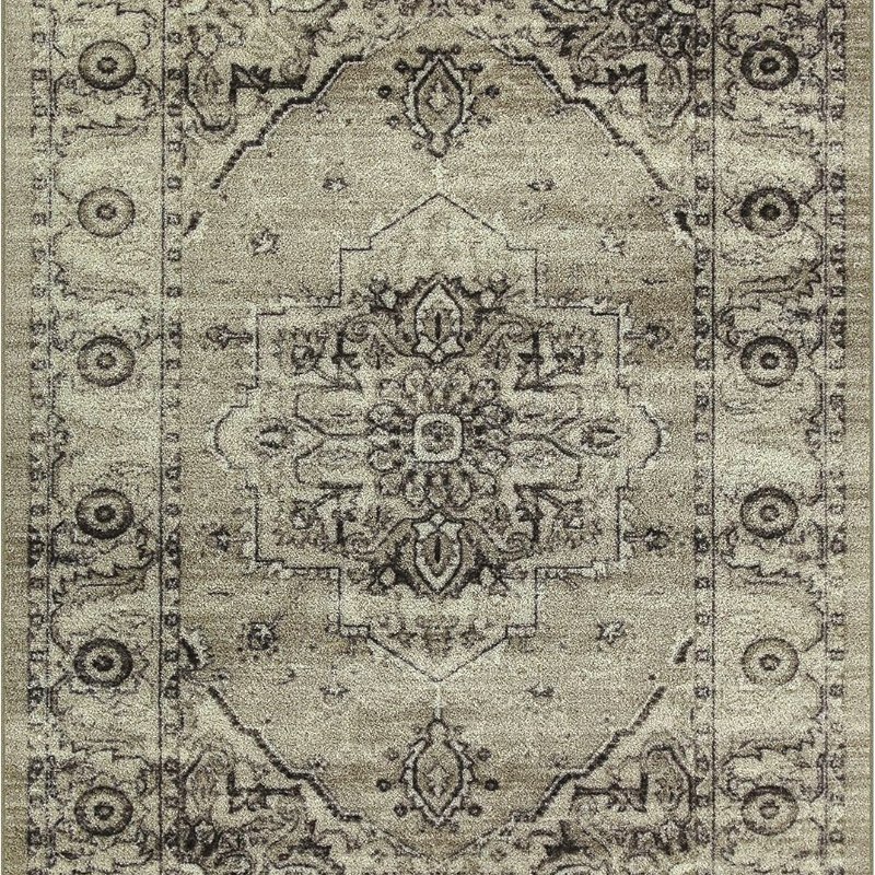 Lexington Farmhouse Accent Rug, 2'6" x 3'10", Taupe