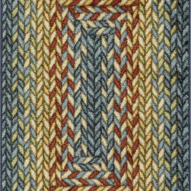 Marion Bohemian Braided-Style Print Accent Rug, 1'8" x 2'10", Multi Color