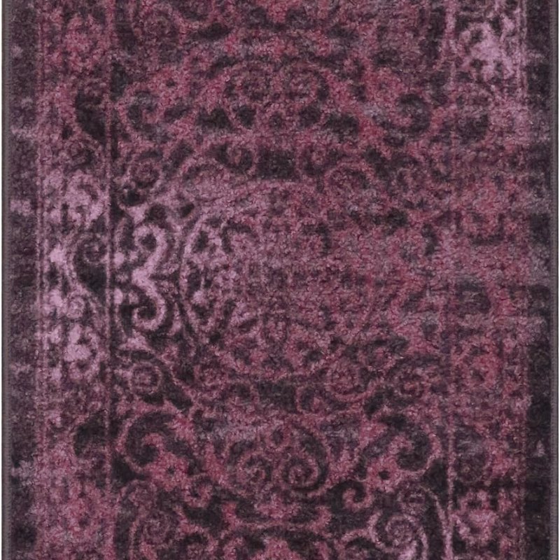 Pelham Vintage Medallion Accent Rug, 1'8" x 2'10", Wineberry