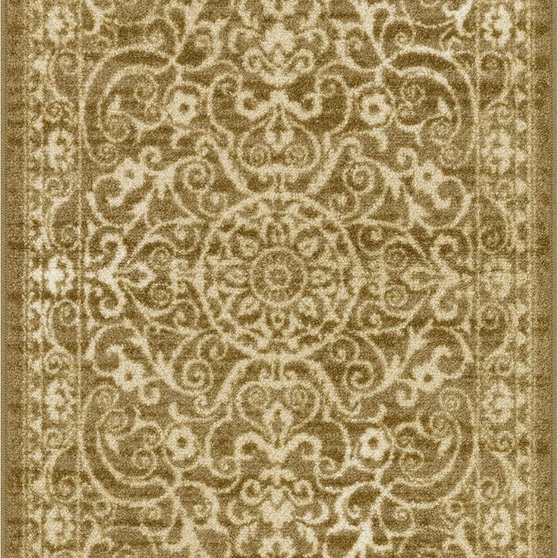 Pelham Vintage Medallion Pet Mat, 3'4" x 5', Khaki