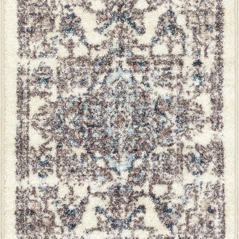 Tapestry Farmhouse Accent Rug, 1'8" x 2'10", Taupe